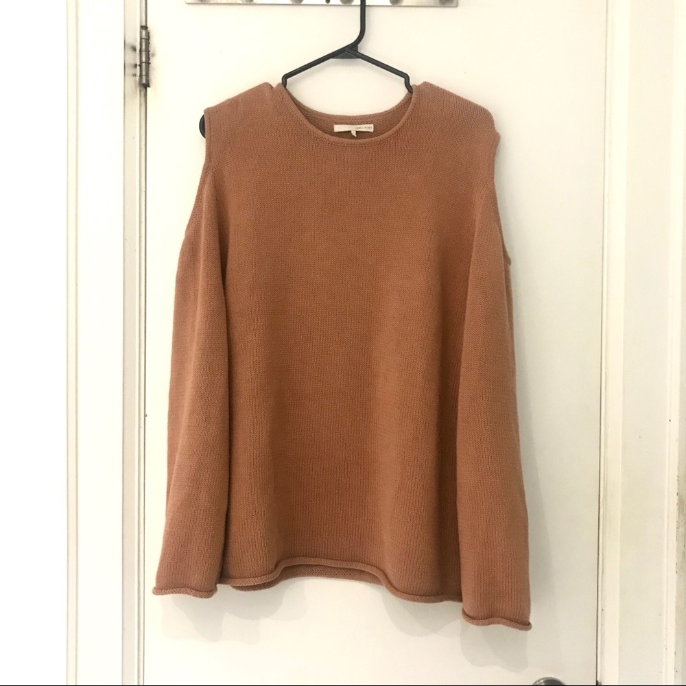 Cold Shoulder Sweater